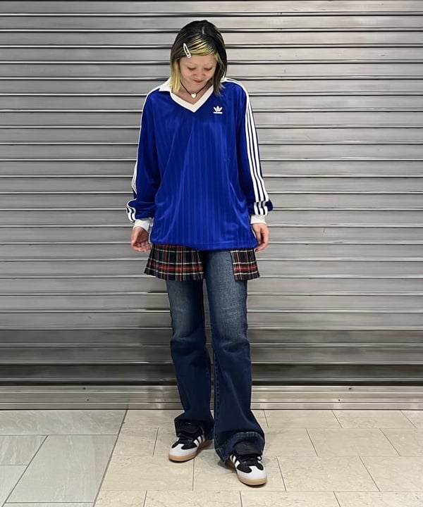 前田 優衣さんの「BEAMS WOMEN｜adidas / SAMBA LT W」を使ったコーディネート