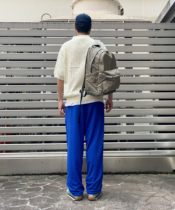 高遠 恒巳さんの「BEAMS WOMEN｜BEAMS / メッシュ ニット ポロシャツ」を使ったコーディネート