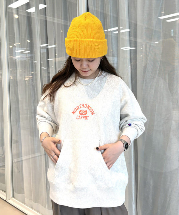 カスタニ モモノさんの「BEAMS WOMEN｜【別注】DECHO / ダメージ キャップ」を使ったコーディネート