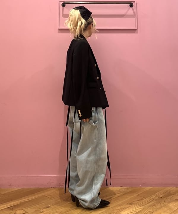コスゲさんの「BEAMS WOMEN｜LvsS/T_BgyCptLEVI'S(R) / BAGGY CARPENTER」を使ったコーディネート