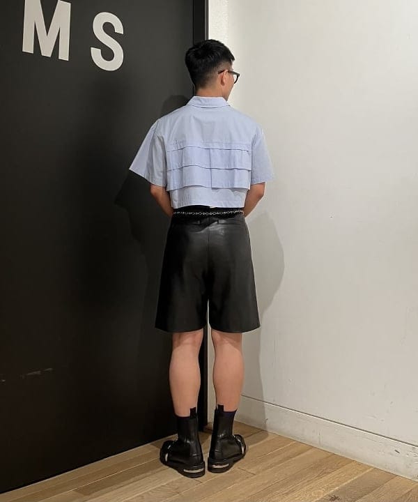 土田 達也さんの「BEAMS WOMEN｜Ray BEAMS / ティアード クロップド シャツ」を使ったコーディネート