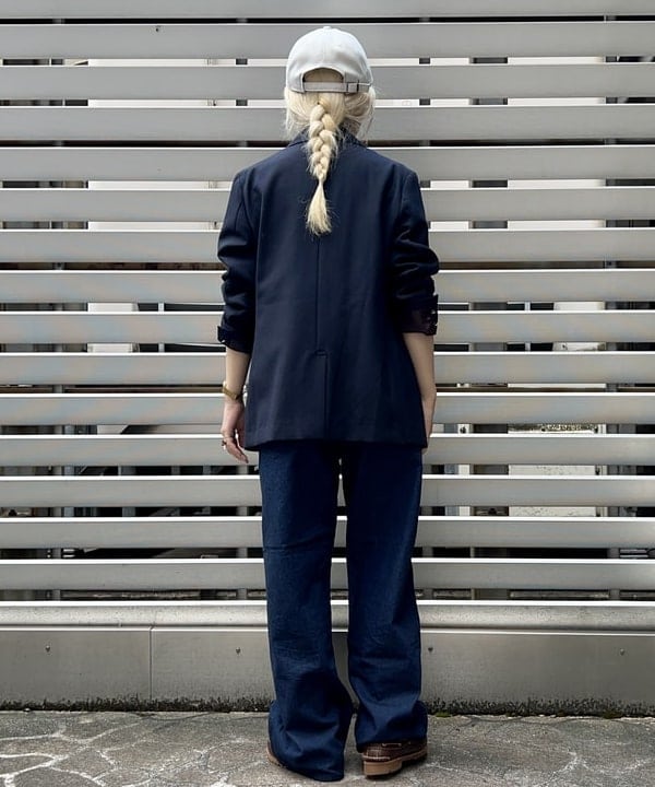 ナツハさんの「BEAMS WOMEN｜BEAMS BOY / ポリエステル ウール 3ボタン ブレザー」を使ったコーディネート