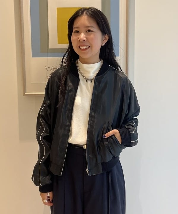 ミナミマリコさんの「BEAMS WOMEN｜テーラー東洋 / 別注 イーグル ドラゴン & ジャパンマップ スカジャン」を使ったコーディネート