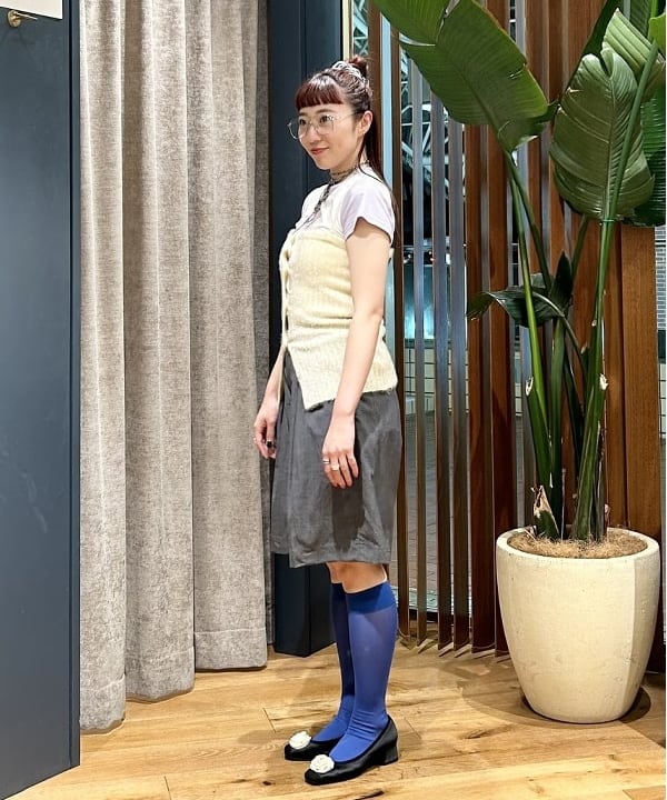 庭野 優紀さんの「ティアドロップ 眼鏡」を使ったコーディネート