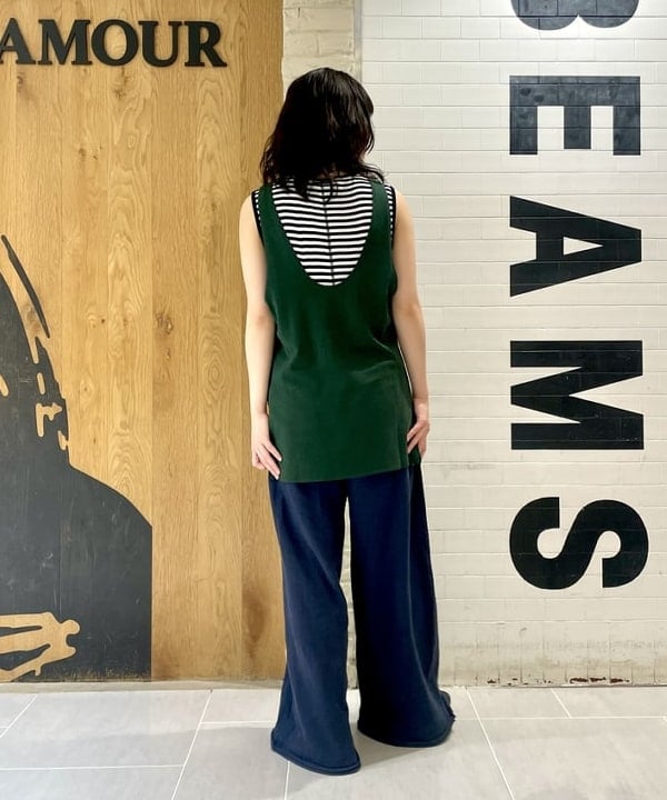 笠井 祐希さんの「BEAMS WOMEN｜ナンバリング タンク」を使ったコーディネート