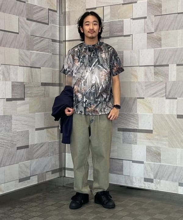 Sunnyさんの「BEAMS / メッシュ プリント ルーズTシャツ」を使ったコーディネート