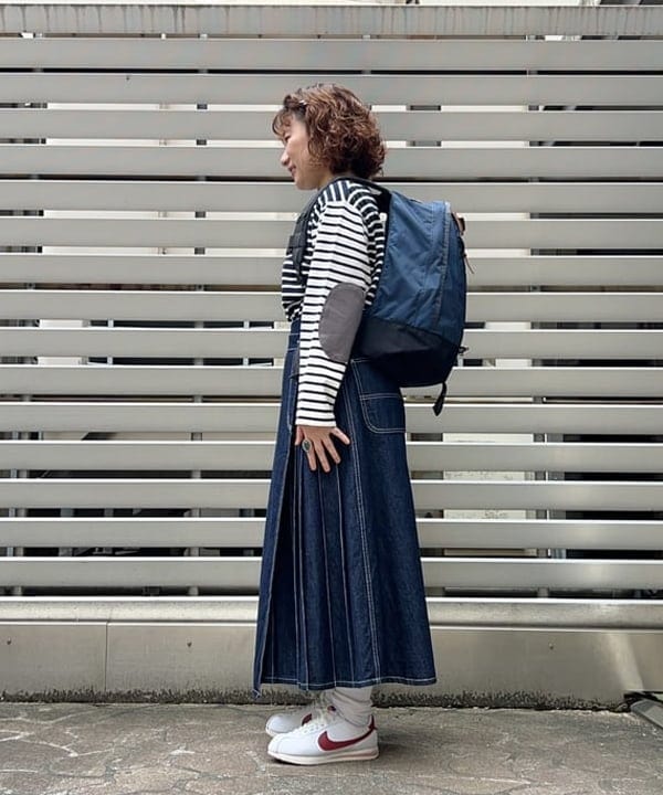 まつむさんの「BEAMS WOMEN｜ラップ プリーツ スカート」を使ったコーディネート