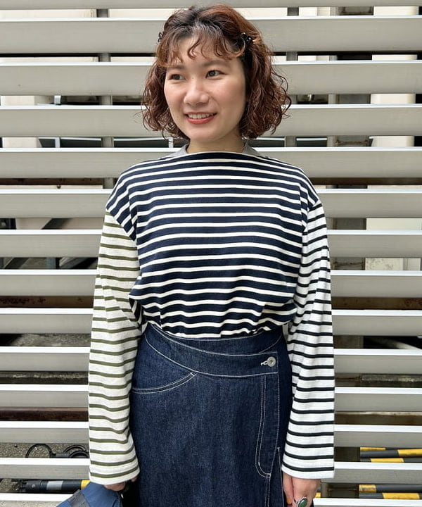 まつむさんの「BEAMS WOMEN｜ラップ プリーツ スカート」を使ったコーディネート