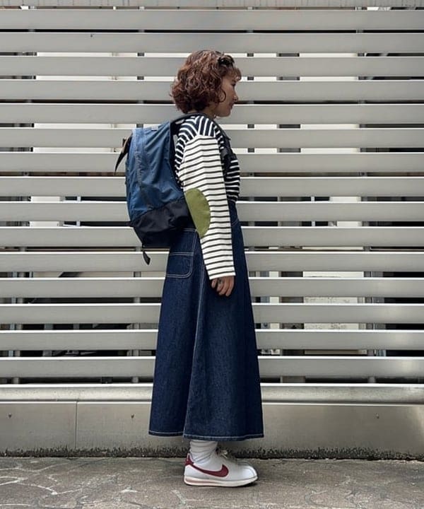 まつむさんの「BEAMS WOMEN｜ラップ プリーツ スカート」を使ったコーディネート