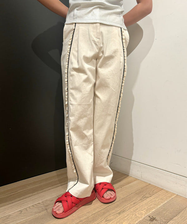 sakuraさんの「BEAMS WOMEN｜RACAL / Japanese Paper Multi Border Knit Cap」を使ったコーディネート