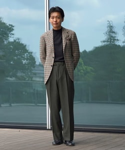 BEAMS F(ビームスF)HANDMADE MAGEE ウール ガンクラブチェック BEAMS F(ビームスF)HANDMADE MAGEE ウール ガンクラブチェック