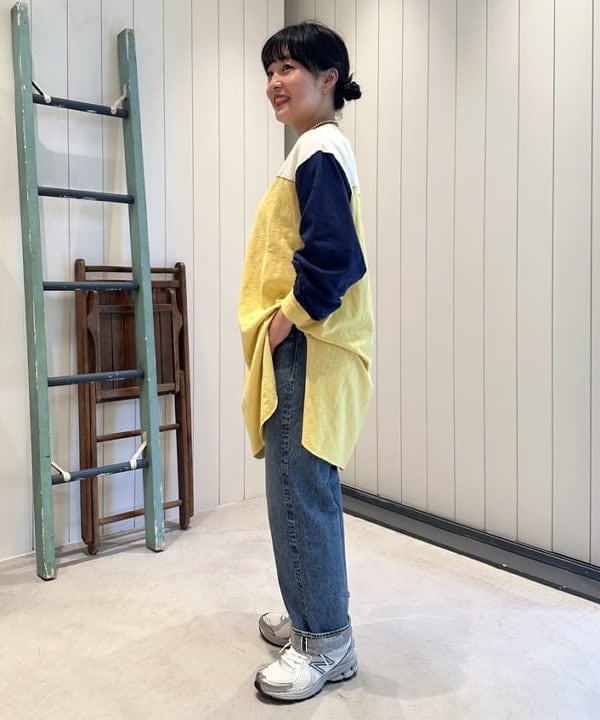 ナガオカ サキさんの「BEAMS WOMEN｜クレイジー フットボール ワンピース」を使ったコーディネート