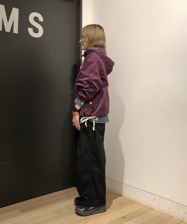 おはぎ(萩原)さんの「BEAMS WOMEN｜【別注】BUZZ RICKSON'S / シャンブレー ロングスリーブ シャツ」を使ったコーディネート