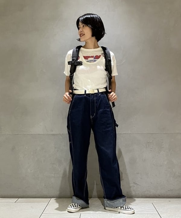 葵さんの「BEAMS WOMEN｜12オンス デニム ペインター パンツ」を使ったコーディネート