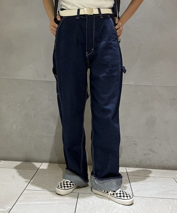 葵さんの「BEAMS WOMEN｜12オンス デニム ペインター パンツ」を使ったコーディネート