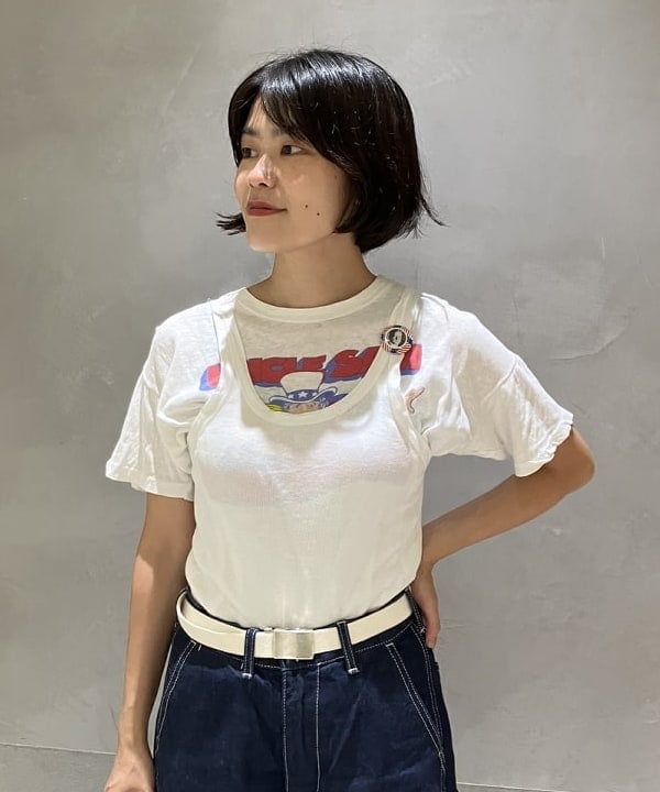葵さんの「BEAMS WOMEN｜12オンス デニム ペインター パンツ」を使ったコーディネート