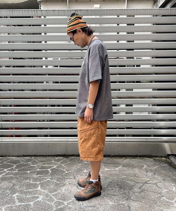 ザキサンさんの「BEAMS WOMEN｜BEAMS / ヴィンテージ加工 カレッジ Tシャツ」を使ったコーディネート