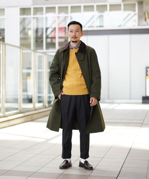 Barbourバブアー/SINGLE BREASTED COAT 2Layer-