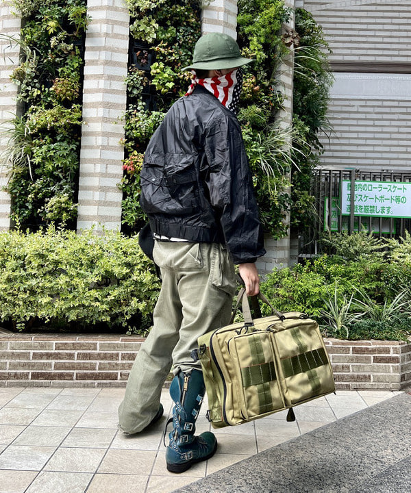 ムファサさんの「BEAMS WOMEN｜BEAMS PLUS / アーミーハット」を使ったコーディネート