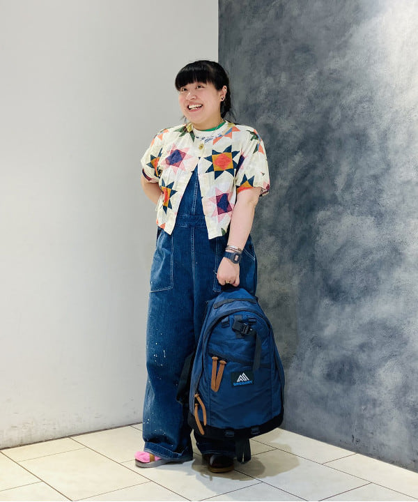 GREGORY / 別注 VINTAGE MINI DAYPACK POUCH NAVY|BEAMS WOMEN(ビームス ウィメン)の通販｜アイルミネ