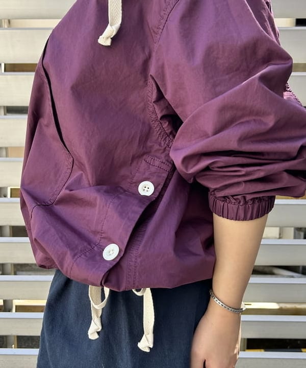 まつむさんの「BEAMS WOMEN｜サイド ボタン アノラック」を使ったコーディネート