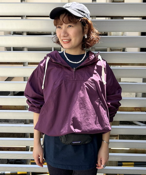 まつむさんの「BEAMS WOMEN｜サイド ボタン アノラック」を使ったコーディネート