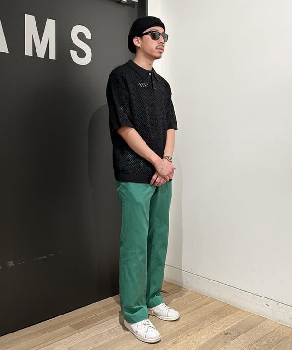 及川 晃さんの「BEAMS WOMEN｜BEAMS / リネン ベレー▲」を使ったコーディネート