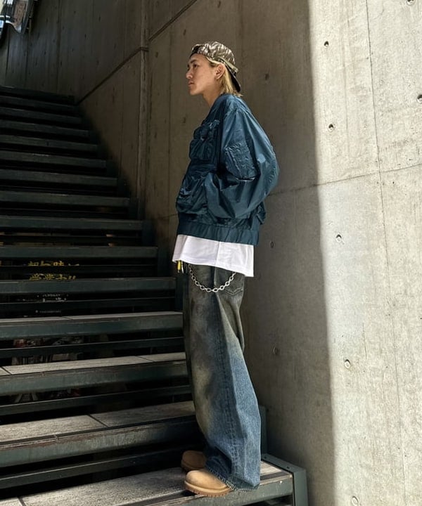 Ryohei Takataさんの「BEAMS WOMEN｜撥水 マルチポケット MA-1」を使ったコーディネート