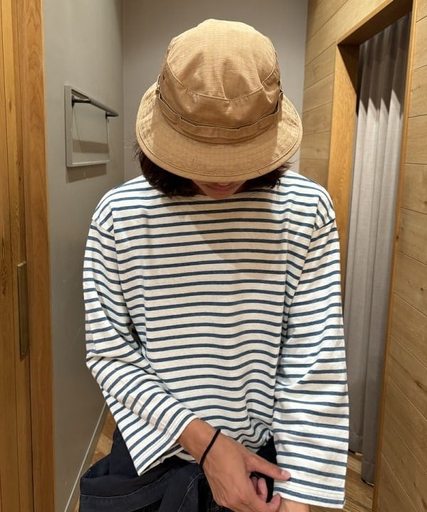 Rintaroさんの「BEAMS WOMEN｜REMI RELIEF / 別注 Cotton Basque Shirt 3/4 Sleeve」を使ったコーディネート