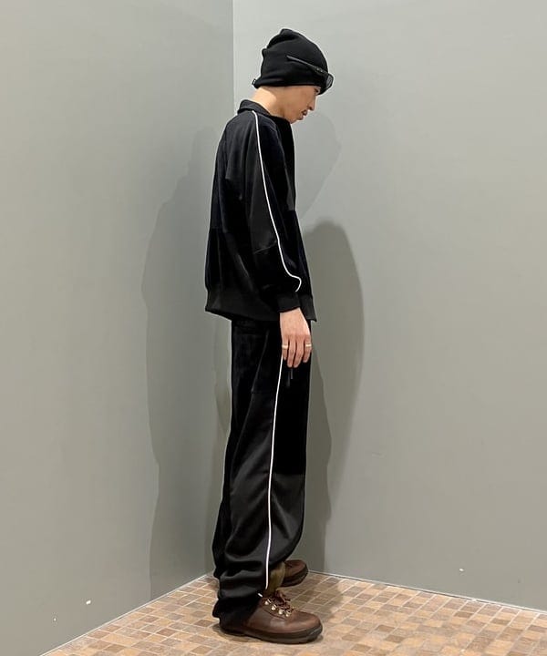 西村 光平さんの「BEAMS WOMEN｜クレイジー ジャージ トラックジャケット」を使ったコーディネート