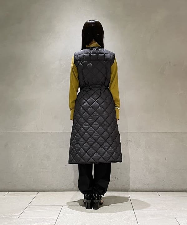 高木 菜央さんの「BEAMS WOMEN｜▲MONCLER / BUTOR ロングベスト」を使ったコーディネート