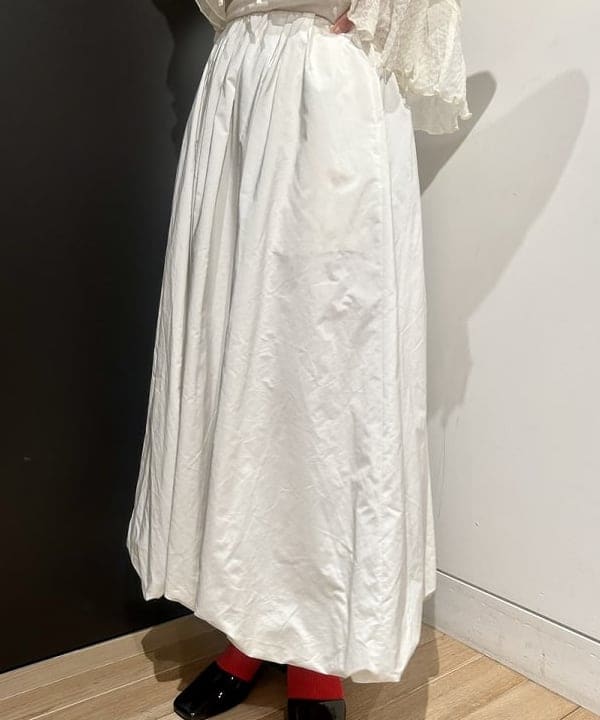 早川 萌子さんの「BEAMS WOMEN｜テレコ リブ クルーネック トップス」を使ったコーディネート