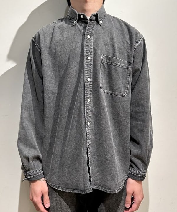 及川 晃さんの「BEAMS WOMEN｜デニム ボタンダウンシャツ」を使ったコーディネート