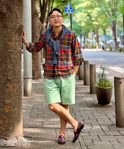 BEAMS PLUS（ビームス プラス）B.D. Madras（シャツ・ブラウス