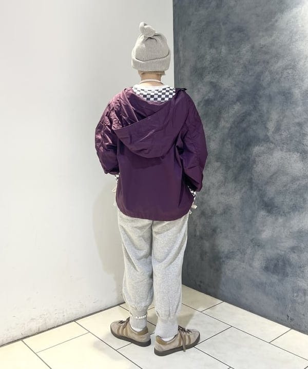 yokoyama shionさんの「BEAMS WOMEN｜サイド ボタン アノラック」を使ったコーディネート