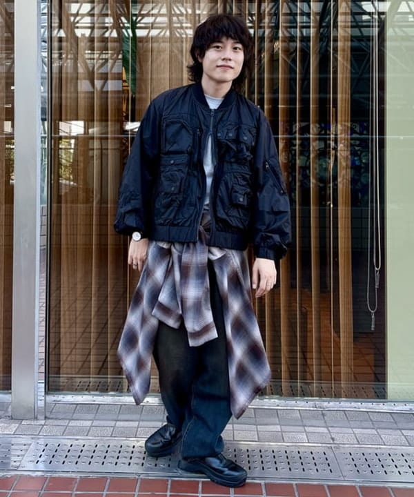 秋元 亮汰さんの「GOODWEAR / ポケットTシャツ」を使ったコーディネート