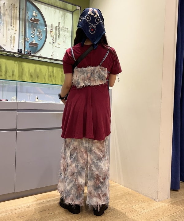 オカベ　アヤカさんの「BEAMS WOMEN｜リンクル バッグ」を使ったコーディネート