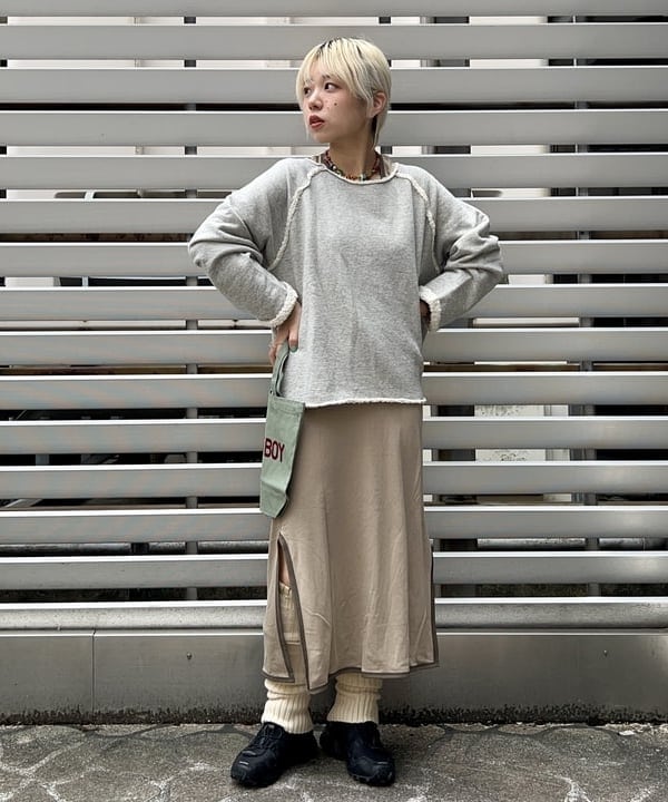 ナツハさんの「BEAMS WOMEN｜maturely / スィン ストリング スリット ワンピース」を使ったコーディネート