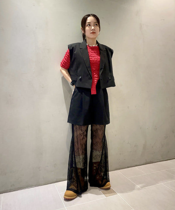 カタヤマ アヤさんの「BEAMS WOMEN｜Timberland × Ray BEAMS / 8inch Puffer Boots」を使ったコーディネート