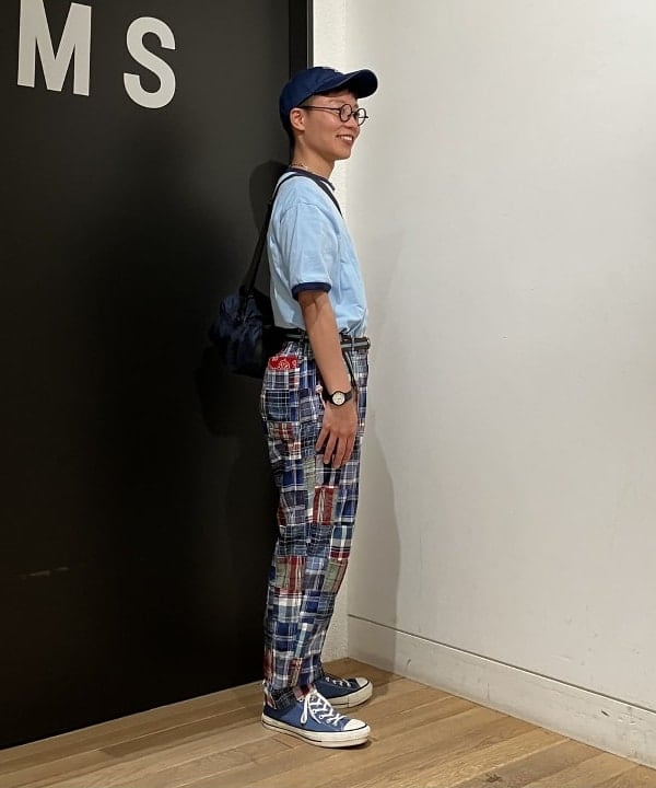 土田 達也さんの「BEAMS WOMEN｜GREGORY / 別注 VINTAGE PONY BAG NAVY」を使ったコーディネート