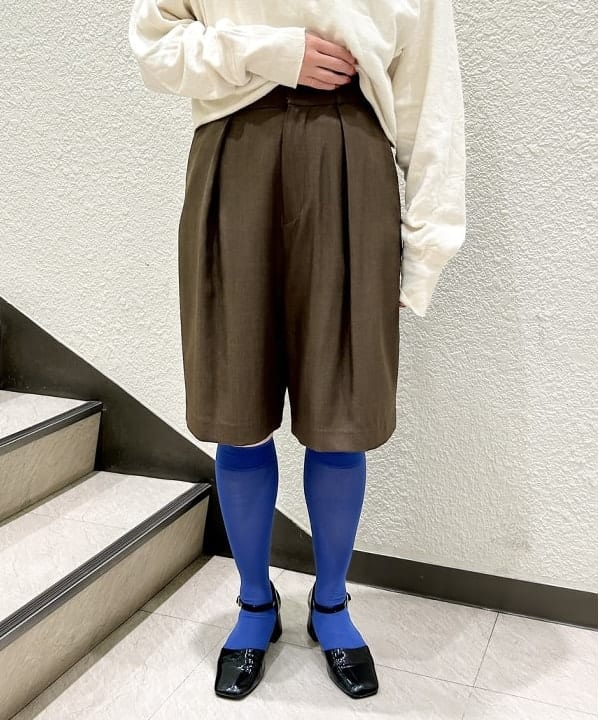 庭野 優紀さんの「ボストン クリア レンズ メガネ 24FW」を使ったコーディネート