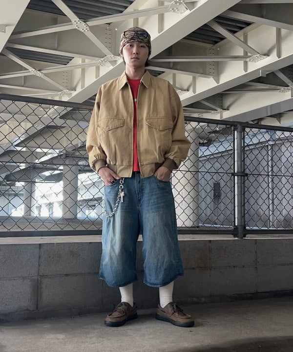 タマイユウトさんの「BEAMS WOMEN｜フェード ワーク ブルゾン」を使ったコーディネート