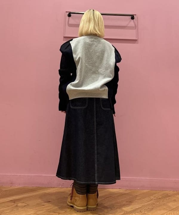 ここあさんの「BEAMS WOMEN｜ラップ プリーツ スカート」を使ったコーディネート