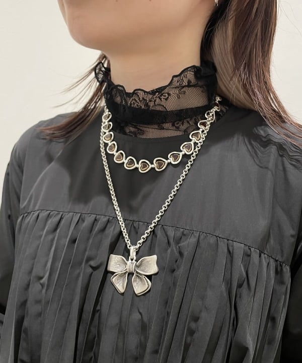 加歩さんの「BEAMS WOMEN｜プリーツ ティアード ワンピース」を使ったコーディネート