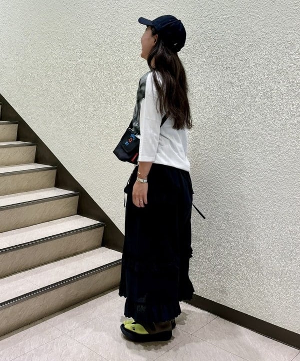 サイトウ　トモミさんの「ミリタリー ニットパンツ」を使ったコーディネート