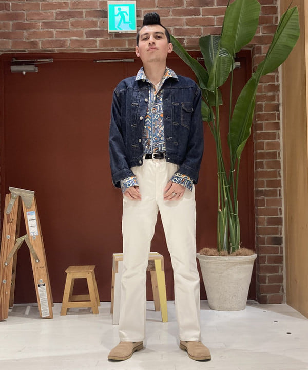 ディクソン 太陽さんの「BEAMS WOMEN｜BEAMS / プリント オープンカラーシャツ」を使ったコーディネート