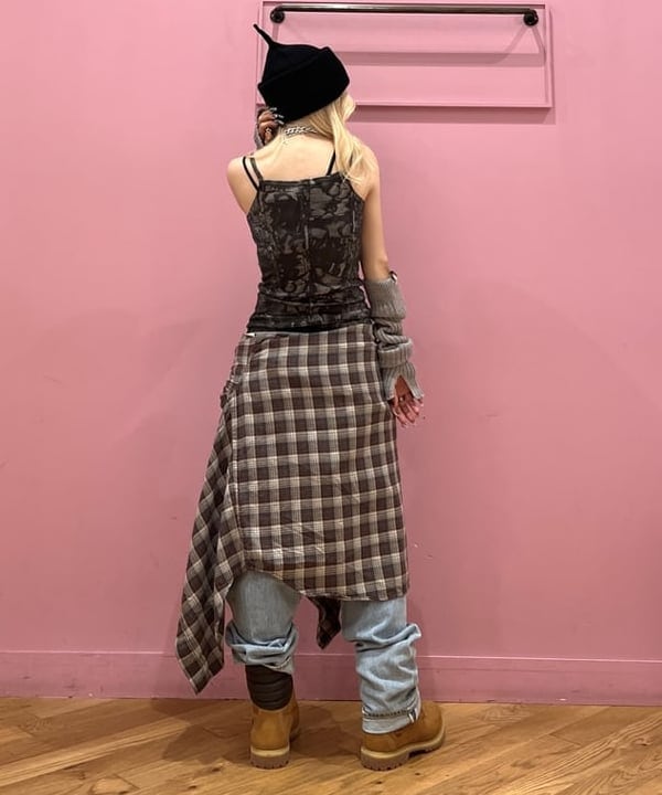 コスゲさんの「BEAMS WOMEN｜Available Today × Ray BEAMS /  ランジェリー キャミソール」を使ったコーディネート