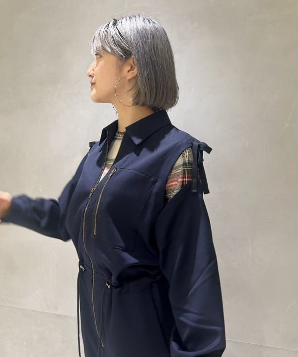 仙田 こころさんの「BEAMS WOMEN｜2Way リボン ミュール」を使ったコーディネート