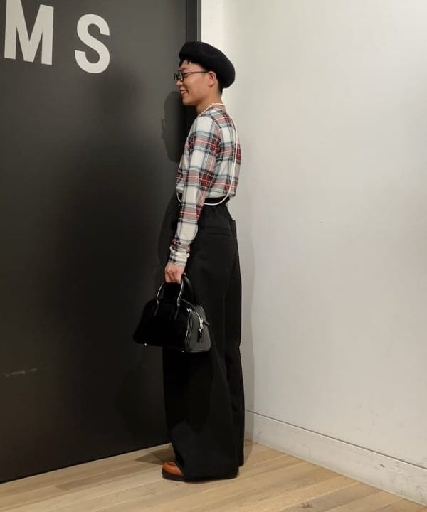 土田 達也さんの「BEAMS WOMEN｜バスク ベレー帽」を使ったコーディネート