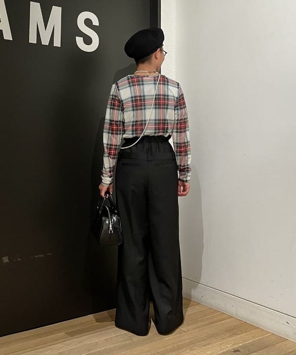 土田 達也さんの「BEAMS WOMEN｜バスク ベレー帽」を使ったコーディネート